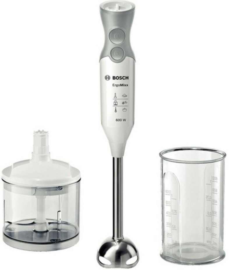 BOSE Frullatore a immersione Bosch MSM66120 con bicchiere e tritatutto 600 W 